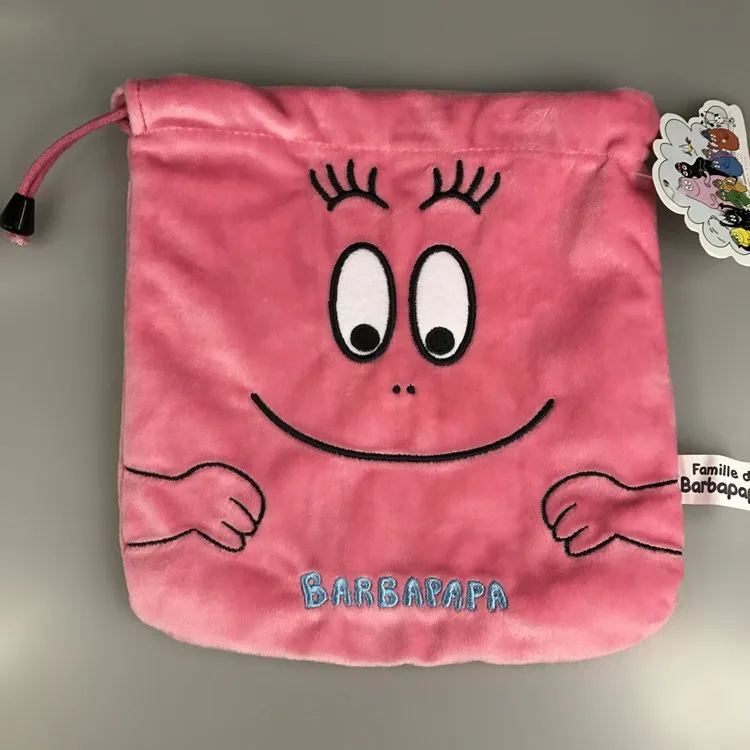 Мультипликационный аниме Barbapapa Barbamama Barbalala многофункциональная сумка для монет аксессуар Сумка среднего размера 20*20 см