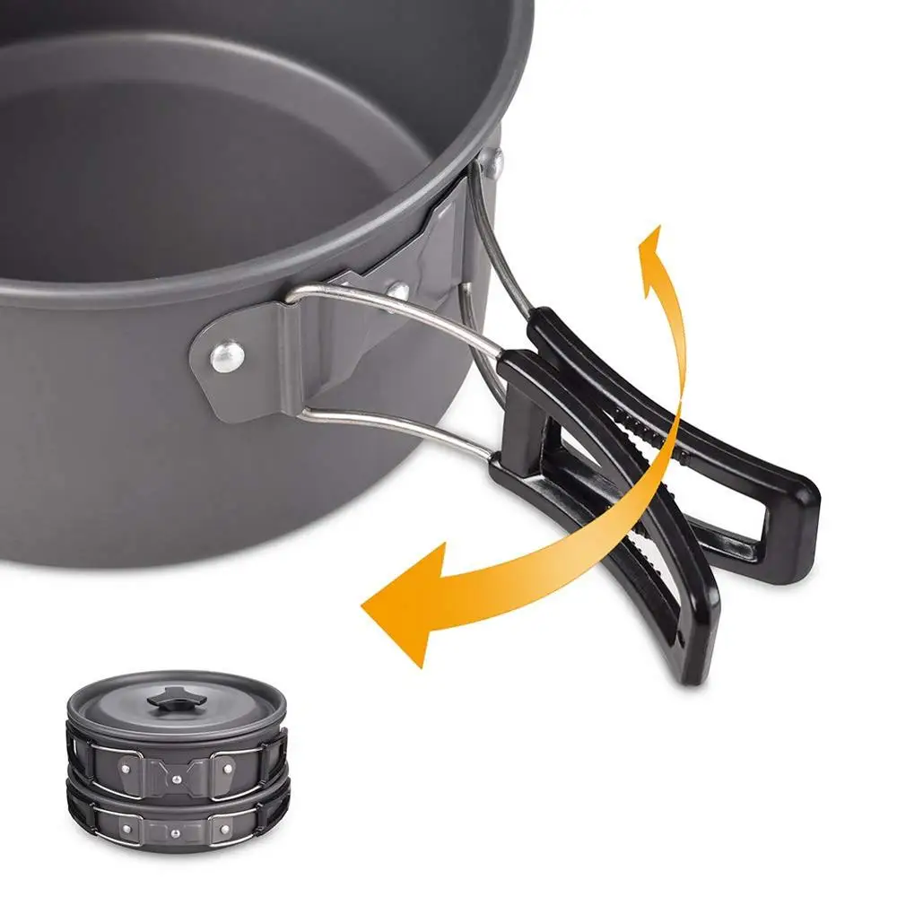 Набор для приготовления чая на открытом воздухе кемпинга пешего туризма пикника