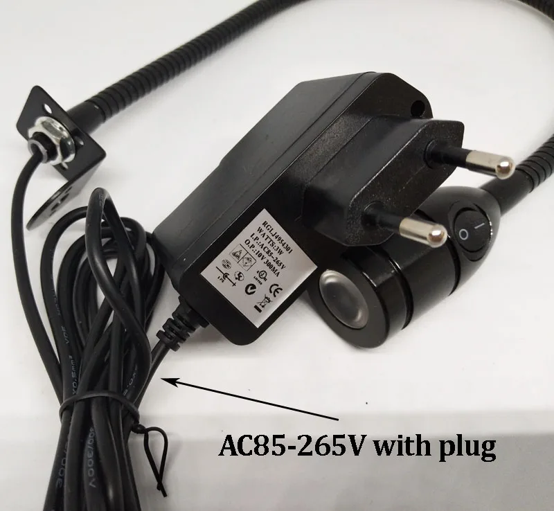 12 V/24 V/110 V/220 V 3W швейная машина светодиодный светильник