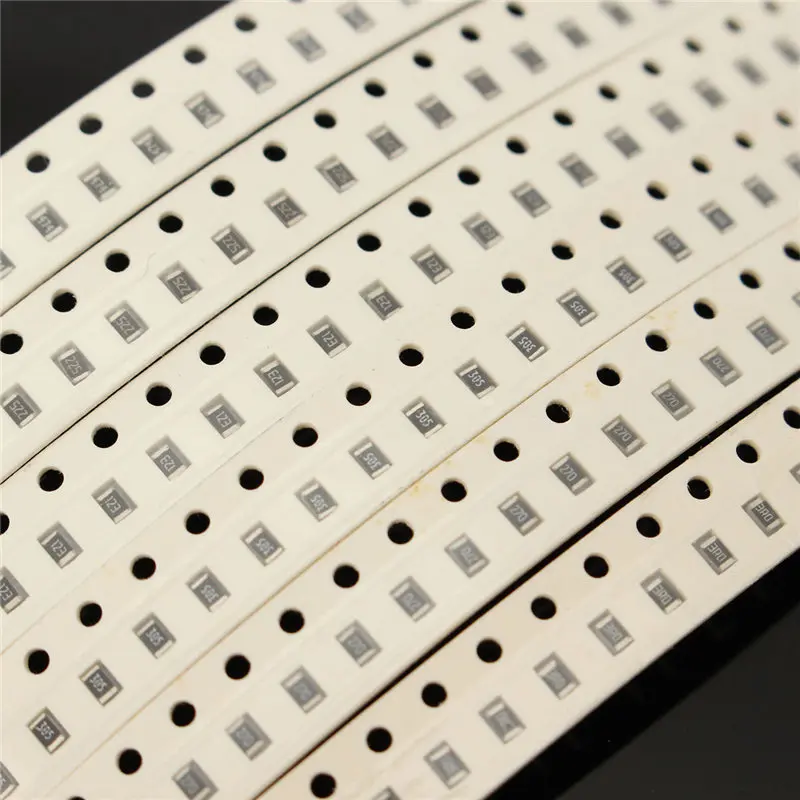 Новый электрический блок 3400 шт. комплект резисторов 0 125 Вт 0805 5% SMD (0R ~ 10MR) 1/8 4250 170 (20x)