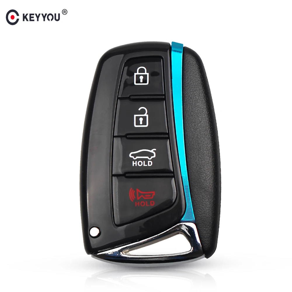 KEYYOU 3 + 1/4 кнопочный смарт ключ для Hyundai Santa Fe IX45 Azera Genesis 2013 2015|Ключ от авто| |