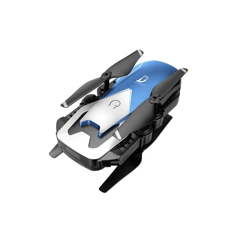 Blue (pattern) Универсальный Дрон FPV селфи Дрон складной Дрон с камерой HD широкоугольный видео Wifi RC Квадрокоптер VS X12 - Цвет: Blue (pattern)