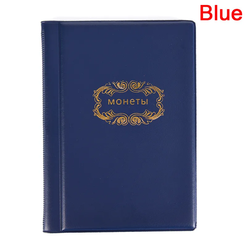 Альбом для монет русский 10 страниц 120 карманов 3 цвета|album book|coin albumrussian coin album |