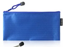 Royal blue Качество холст+ PU A6 молнии Сумки красочные документ мешочек File сумка Папки и файлы Канцелярские школа слова Подача Производство - Цвет: Royal blue