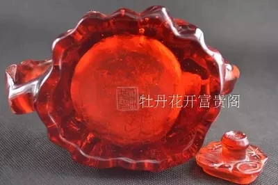 

Archaize high coral coral amber kettle home decoration craft collection