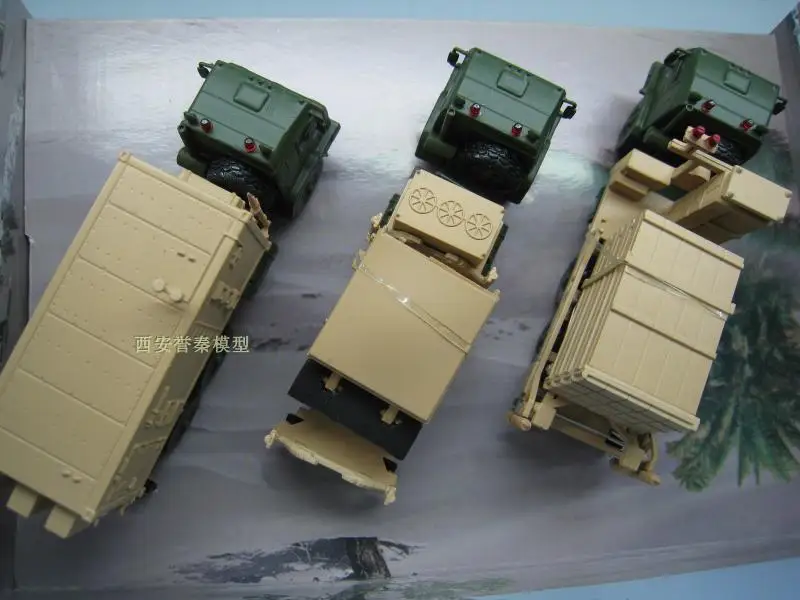 1/72 масштаб военная модель игрушки Израиль "Железный купол" Система обороны грузовик литой металлический автомобиль модель игрушки набор для коллекции, подарок