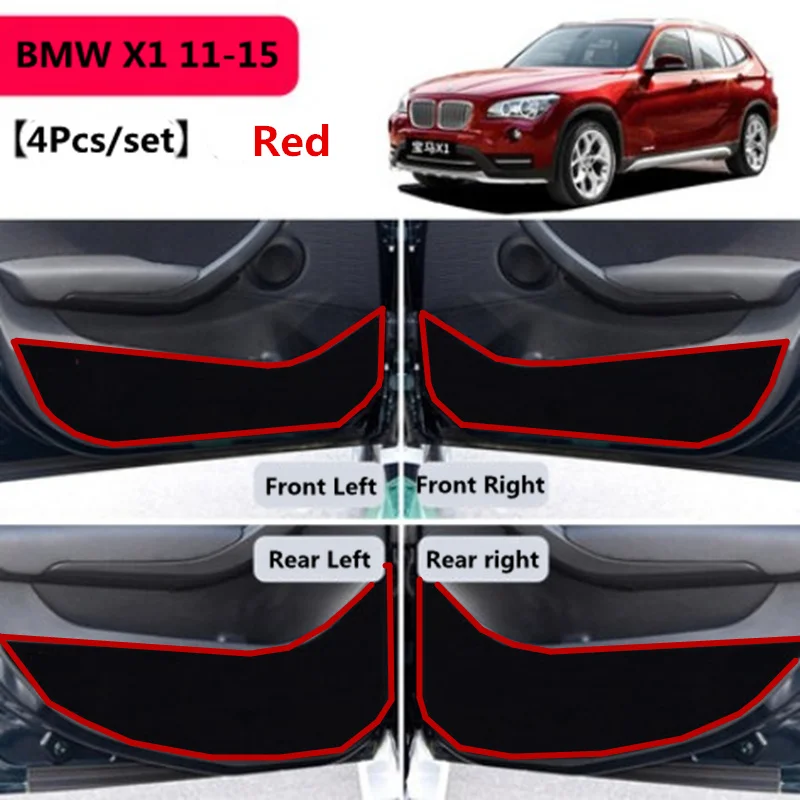 TAIJS противоударный Автомобильный Дверной Коврик для BMW X1 2011 2015 4 шт./компл.