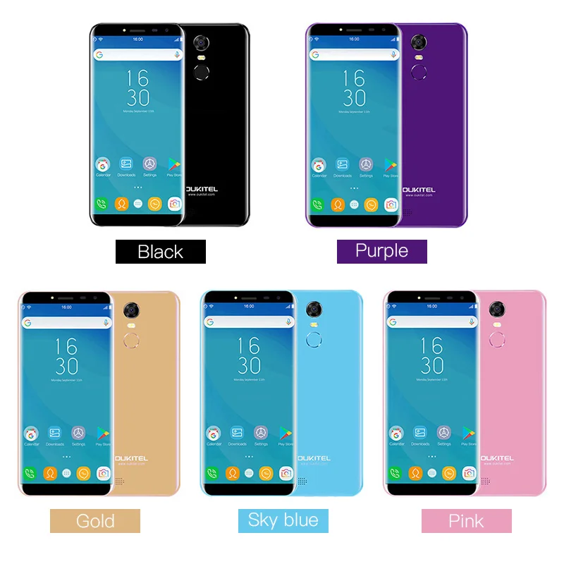 Oukitel C8 3g 5 дюймов 18:9 край менее Смартфон Android 7 0 2 ГБ Оперативная память 16 mt6580 четыре