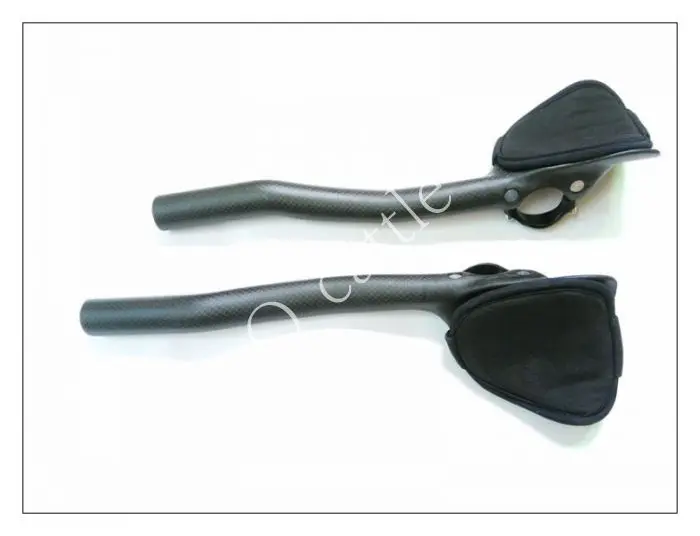 

Newest PLATT 3K full carbon Rest handlebar TT style road bike carbon Handlebar trial carbon bicycle Handlebar