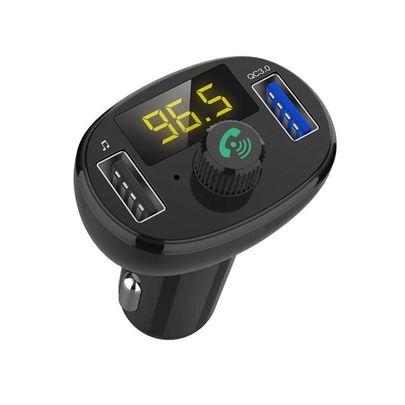 Автомобильный fm передатчик JaJaBor Bluetooth автомобильный комплект громкой связи