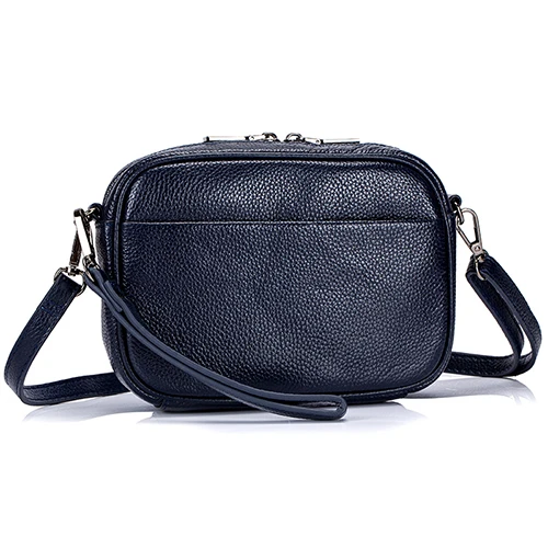 Dark Blue COMFORSKIN брендовые роскошные сумки женские сумки дизайнерские горячие продажи яловая кожа Большая вместительная женская сумка-мессенджер модный стиль - Цвет: Dark Blue