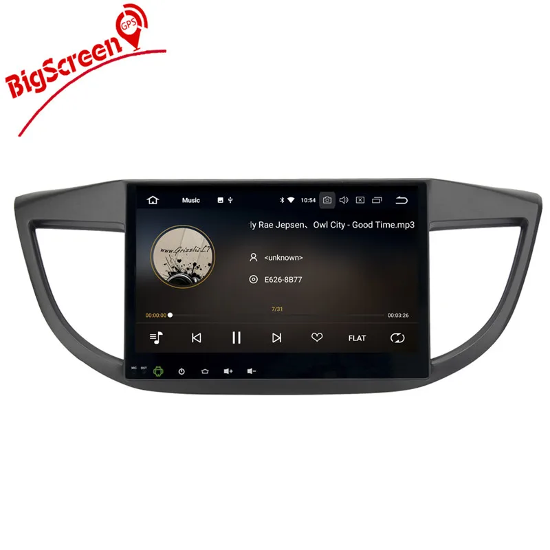 Tesla style Android9.0 8 ядерный 4 Гб ОЗУ 32 Гб ПЗУ автомобильный dvd-плеер gps навигация для HONDA CRV 2012- головное устройство Авторадио wifi