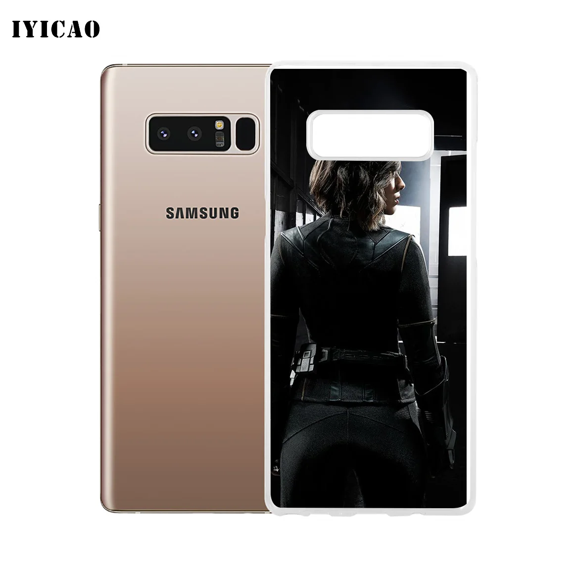 IYICAO Защитный Мягкий силиконовый чехол с Марвел для Samsung A5 A6 Plus A7 A8 A9 J3 J5 J7 Note 8 9 из