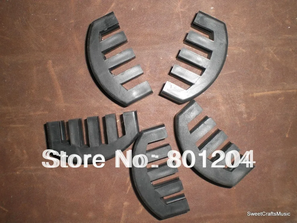 

5 PCs Cello mute, Black rubber mute cello practice mute