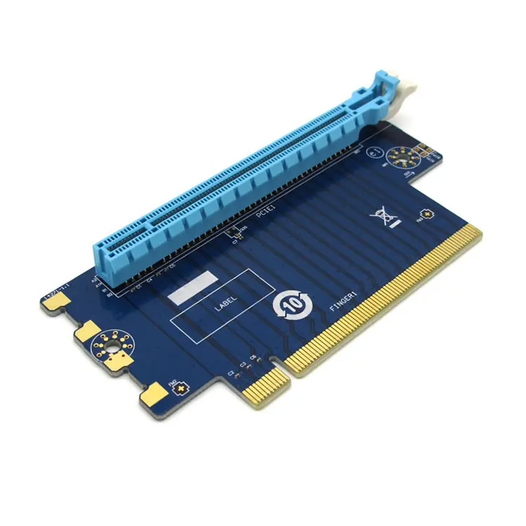 90 градусов PCI E Express 16X адаптер Riser Card для 1U КОМПЬЮТЕРНЫЙ СЕРВЕР шасси увеличен 6