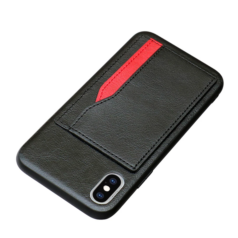 Heyytle Ретро Чехол из искусственной кожи для iPhone 6 6s 7 8 Plus XS мульти карта кошелек