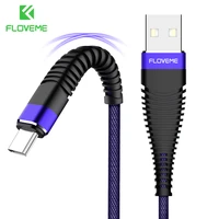 floveme type c cable for huawei p30 20 pro honor 9 10 one plus 7 pro usb type c cable for samsung s9 a5 2017 adapter usb cord