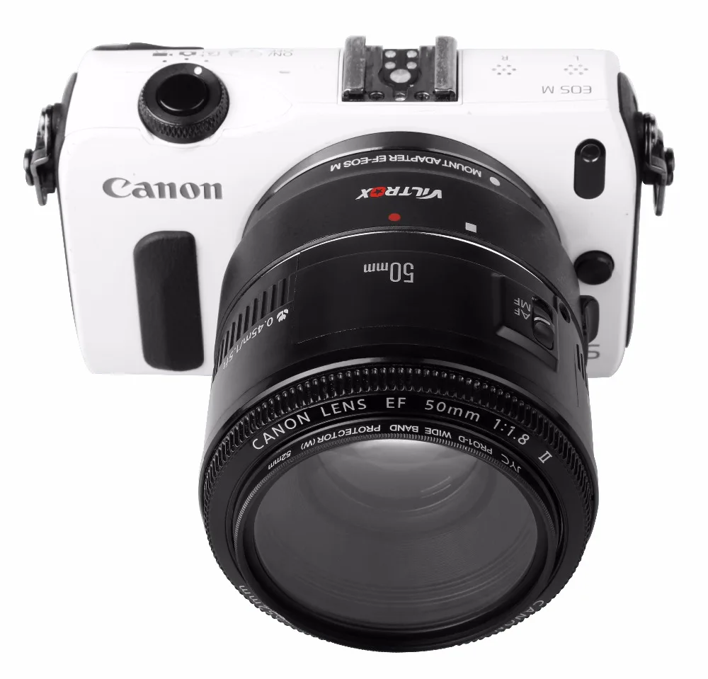Amopofo Автофокус адаптер объектива для Canon EF EF-S EOSM EF-M крепление штатива