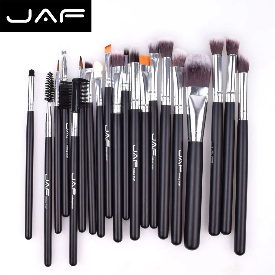 20 pcs Makeup Brush set Kit Tools Professional Foundation Eye Shadow Eyeliner Lip Eyebrow Concealer Contoure Blending Make-up | Красота и