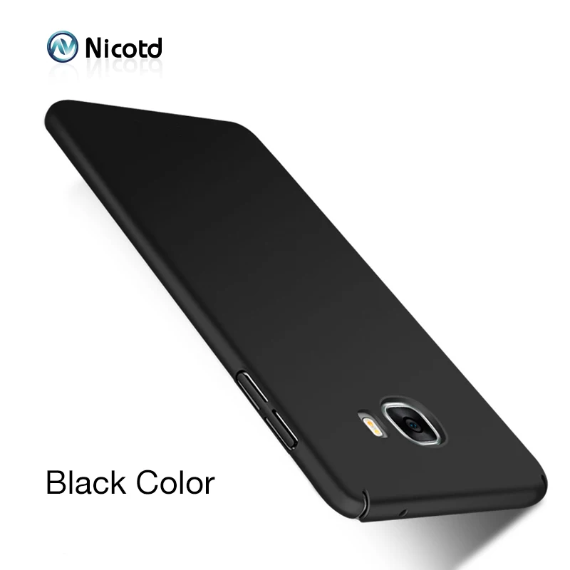 Nicotd Luxury hard Plastic Matte Case for Samsung A3 A5 A7 2017 Full Cover PC Cell Phone Case For Galaxy J3 J5 J7 2017