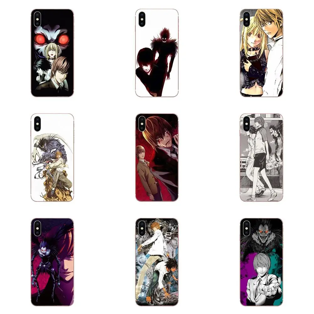 Смертная записка свет Ягами и Ryuk для huawei P7 P8 P9 P10 P20 P30 Lite Mini Plus Pro 2017 2018 2019 Мягкий ТПУ