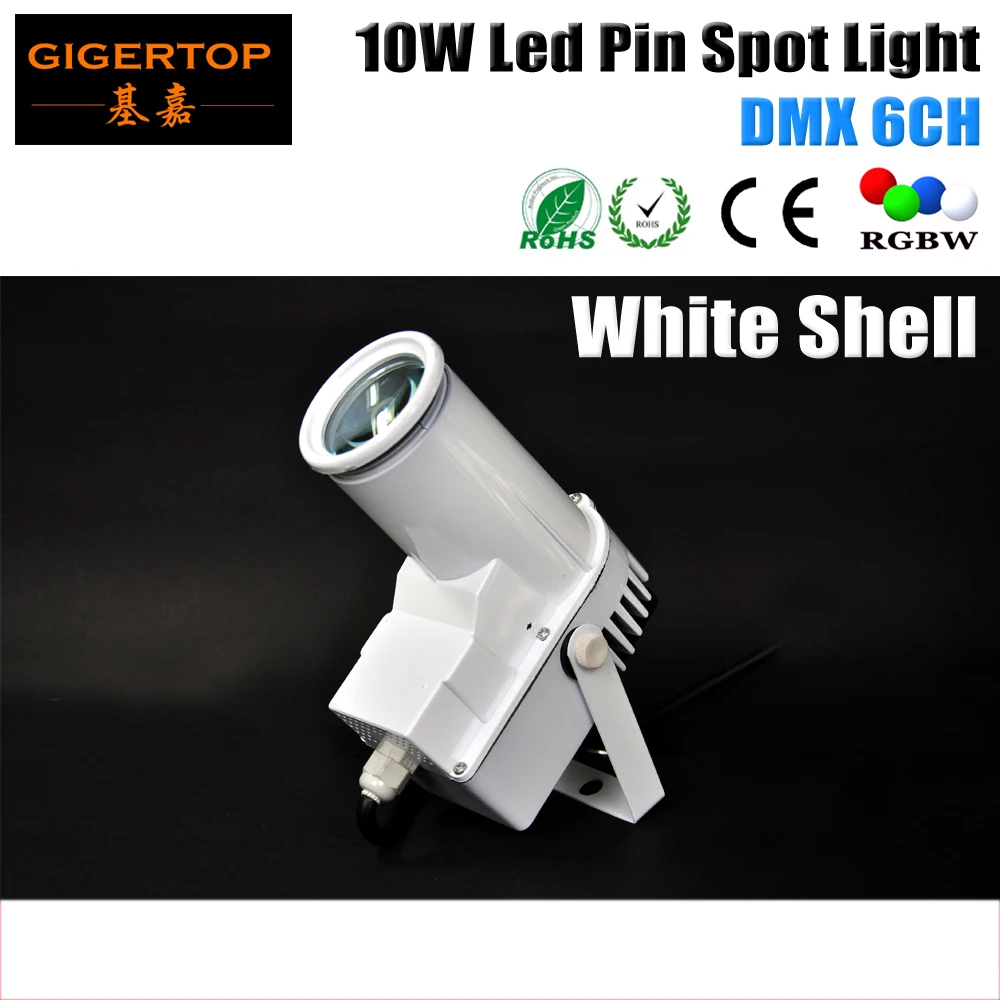 Светодиодный светильник для сцены TIPTOP 10 Вт светодиодный DMX 512 Управление 6