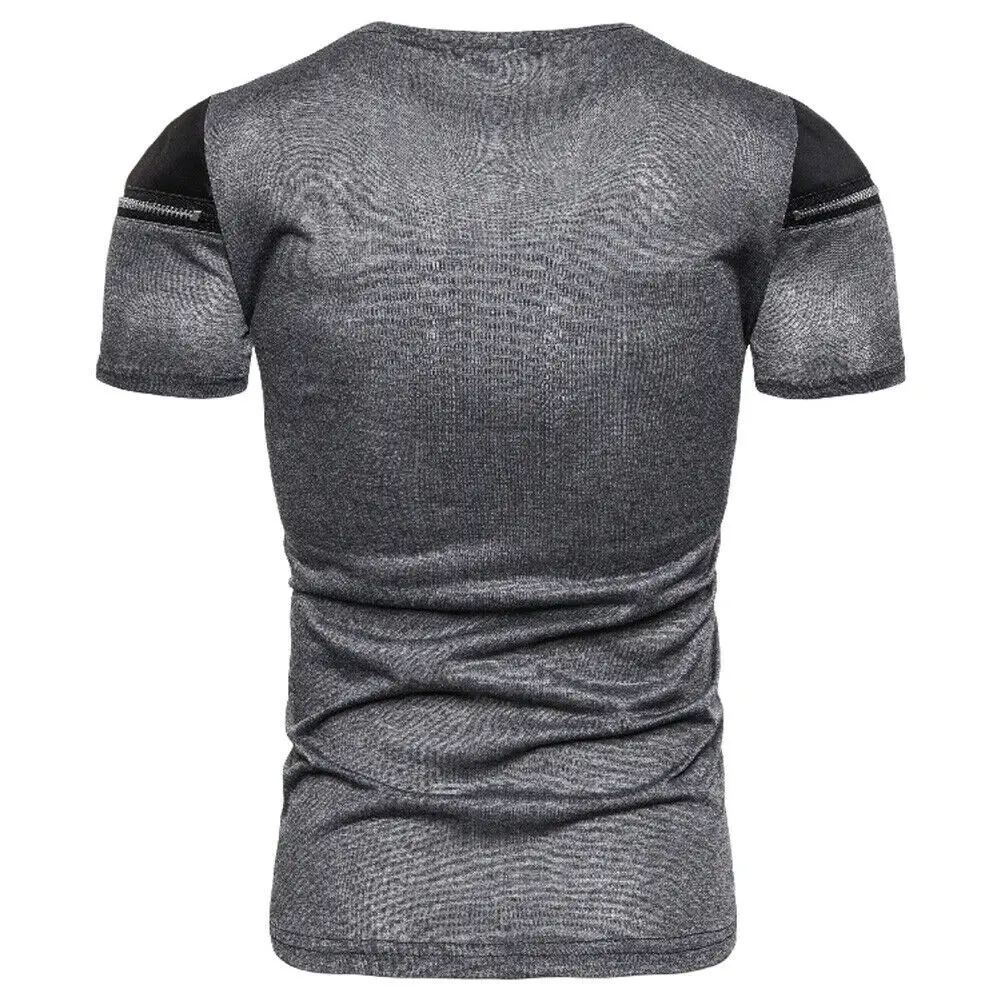 Для мужчин тренажерный зал облегающая одежда для верхней части тела футболка