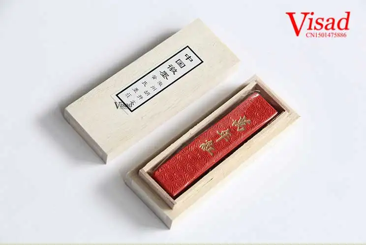 Китайский художник красные чернила палочки акварельные краски для ткани