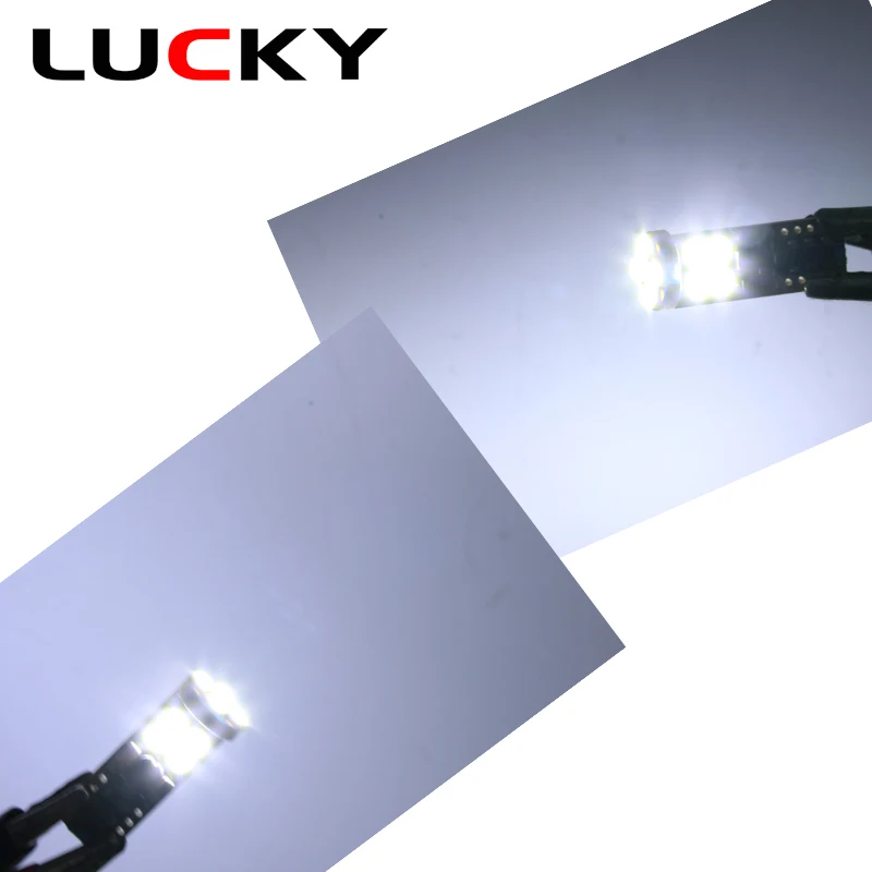 2 x сигнальные лампы T10 Светодиодные W5W 194 168 canbus без ошибок 3030 12SMD белые