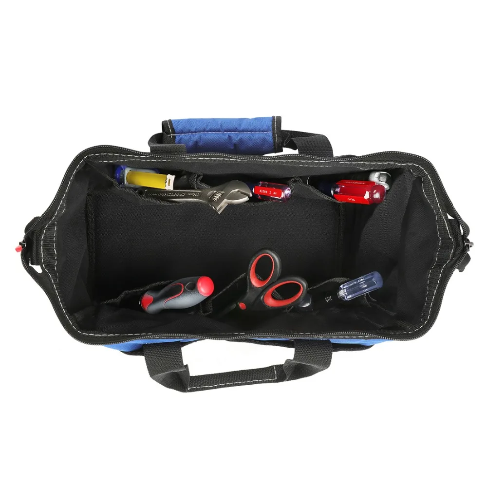 

WORKPRO 14 inch Tool kit Bags Waterproof Storage Bags Shoulder Bag with tool belt electrician tools