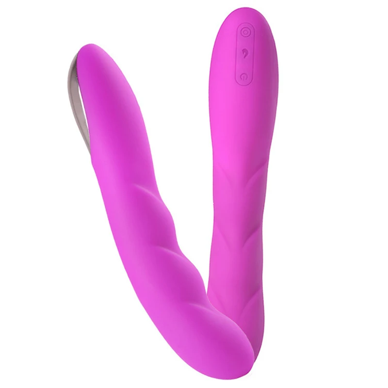 Высоко Качественный фаллоимитатор Двойной стимулятор G-spot вибратор секс-товары