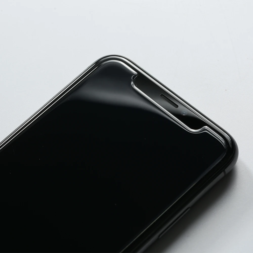 0,3 мм 3D ARC закаленное стекло для iPhone XS гладкое покрытие Защита экрана для iPhone XR XS MAX X ледяное Олеофобное защитное стекло