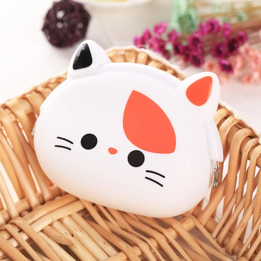 2018 Новый мини Силиконовый Кошелек для монет девочек маленький кошелек с