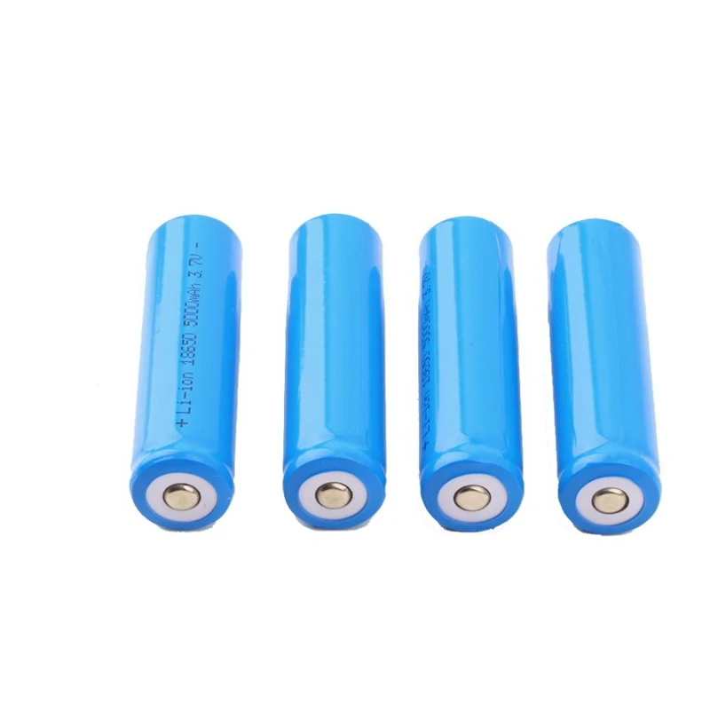 

18650 Battery 3.7V 5000mAh Capacity Li-ion Rechargeable Battery For Flashlight Torch headlight camping light Battery