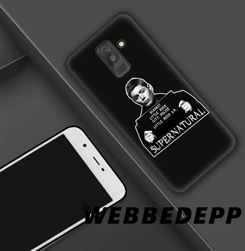 WEBBEDEPP Supernatural Tv Shows Soft TPU Silicone Case for Samsung Galaxy S10 S10e S9 S8 Plus S7 S6 Edge &amp J6 |