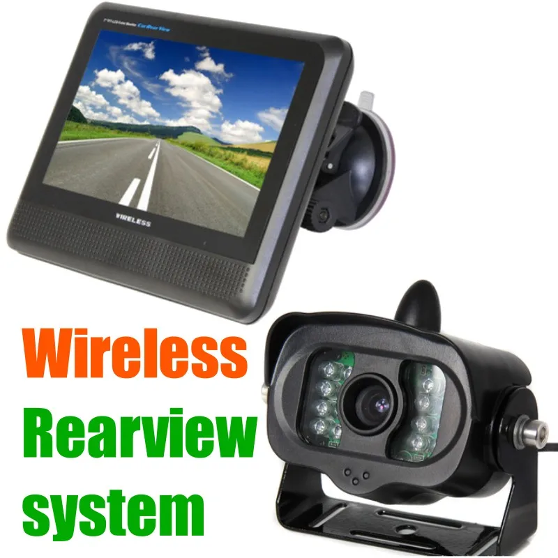 Беспроводная камера заднего вида для автомобиля грузовика прицепа фургона