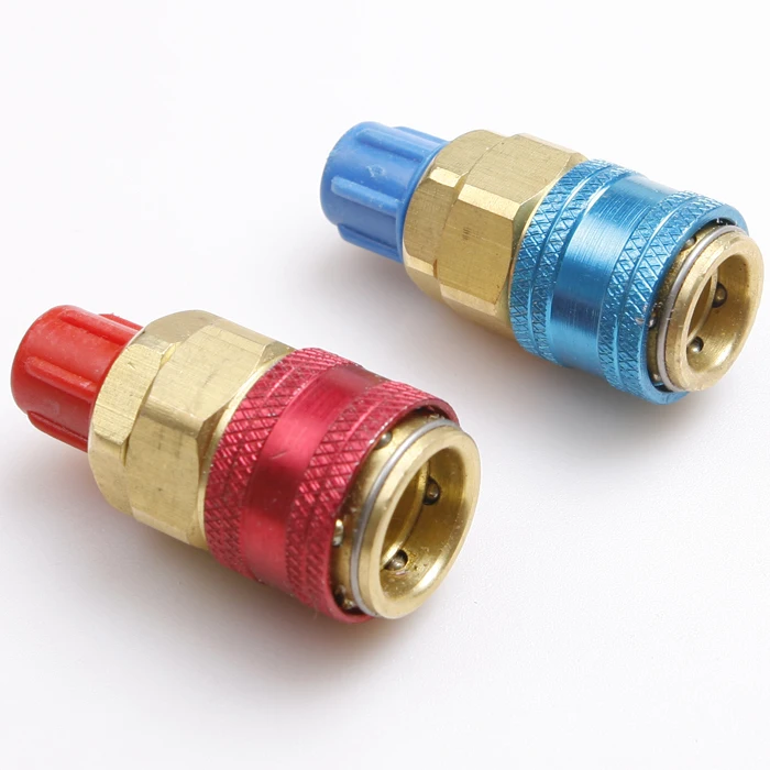 Автомобильный Кондиционер R134A/R12/R22 охлаждающие шланги для зарядки быстрая муфта