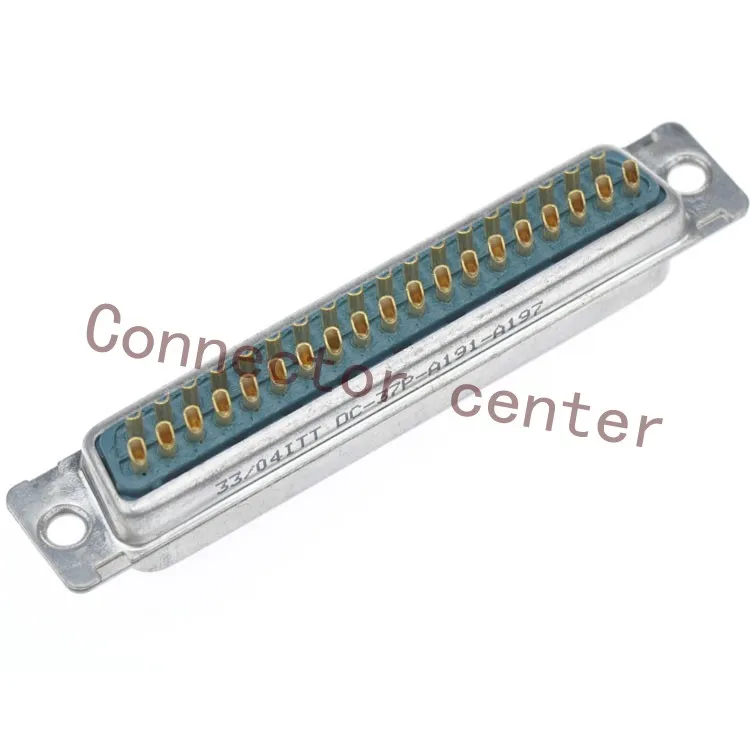 Разъем DSUB ITT DB 37PIN 2 рядный штекер оригинальный|connector panel|connector isoconnector jack |