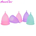 50 шт. менструальная чашка Кубок менструального прокладывания проводки медицинский Coppetta Mestruale менструальная чаша Kubeczek Menstruacyjny Copita менструальная чаша