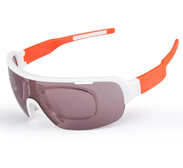 orange white 5 шт. линзы TR90 мужские Поляризованные велосипедные солнцезащитные очки набор UV400 гоночные велосипедные солнцезащитные очки спортивные очки для езды на велосипеде, рыбалки - Цвет: orange white