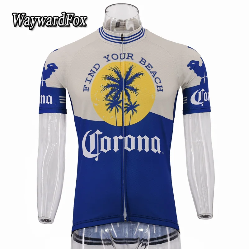 Hot beer pro team Cycling Jersey Classic retro short sleeve Clothing MTB bicycle Clothes Maillot Ciclismo | Спорт и развлечения