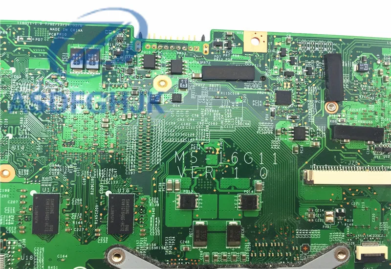 Клавиатуры для ноутбуков MSI FX600 F600MX MS 16G1 системная плата 16g11 VER 1 0 DDR3 n11m ge2 b b1 100% test