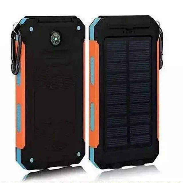 Портативное зарядное устройство liitoKala на солнечной энергии 20000 мАч для Xiaomi Iphone 2