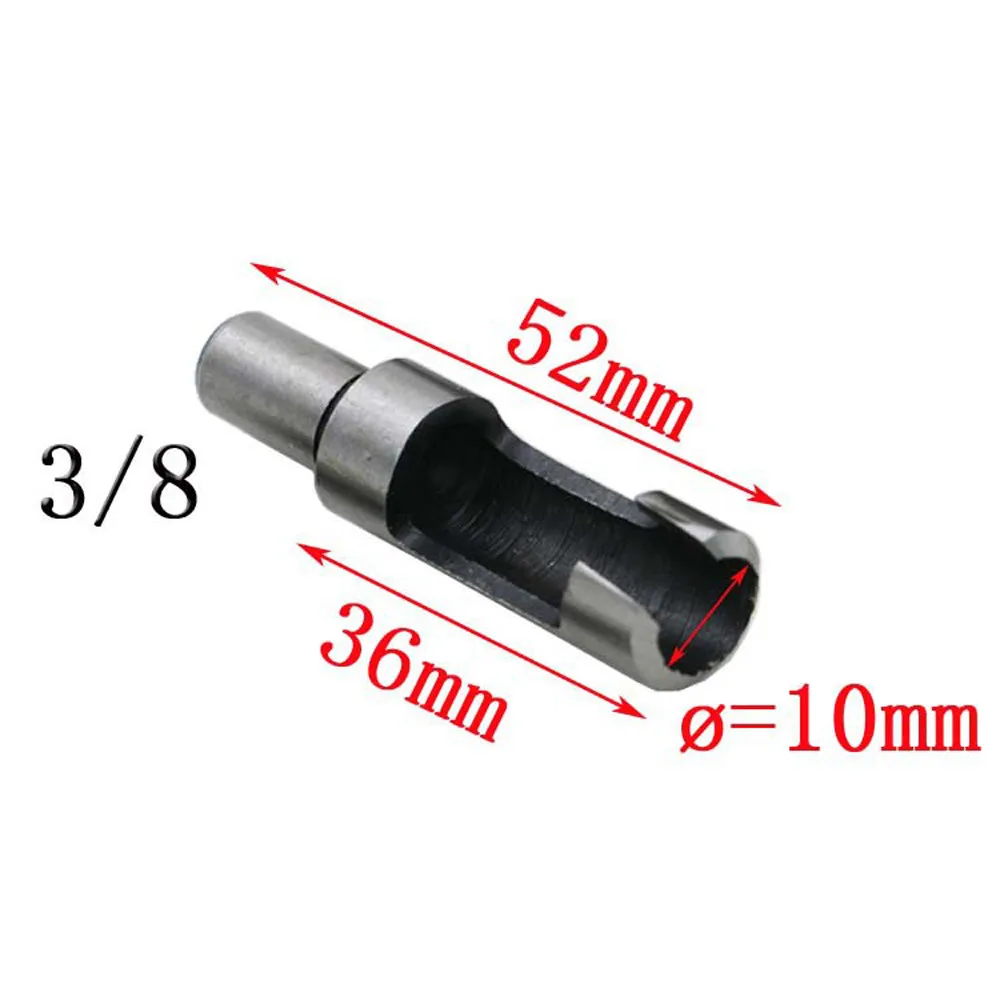 

4 Pcs Carpentry Wood Plug Cutter Straight & Tapered Claw Type Drill Bit Sets Power home work Woodworking Hand Tool#sw