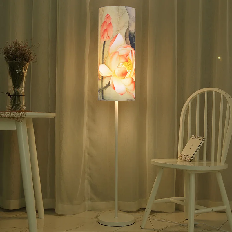New Chinese style of retro originality floor lamps standing staande lamp led nordic for living room Vloer | Лампы и освещение