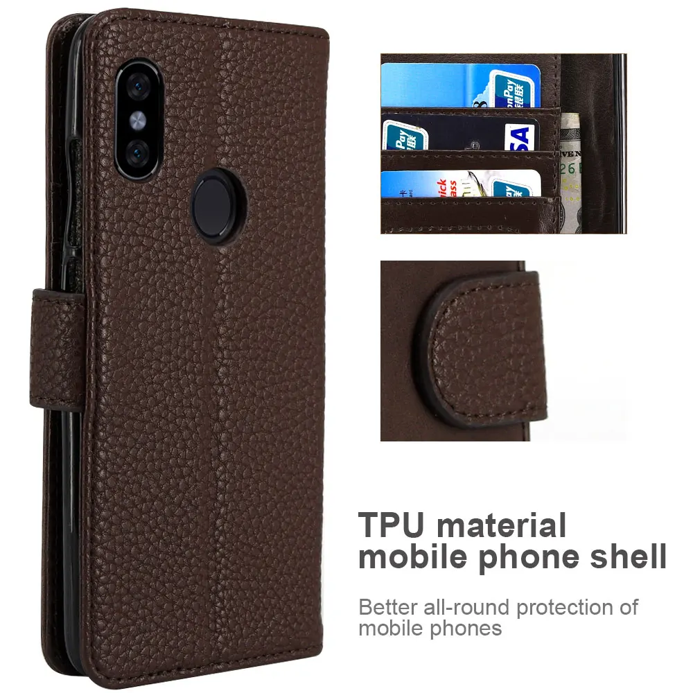 IDOOLS флип чехол для Xiaomi redmi Note 6 Pro Роскошный кошелек ПУ мешки кожаные телефона