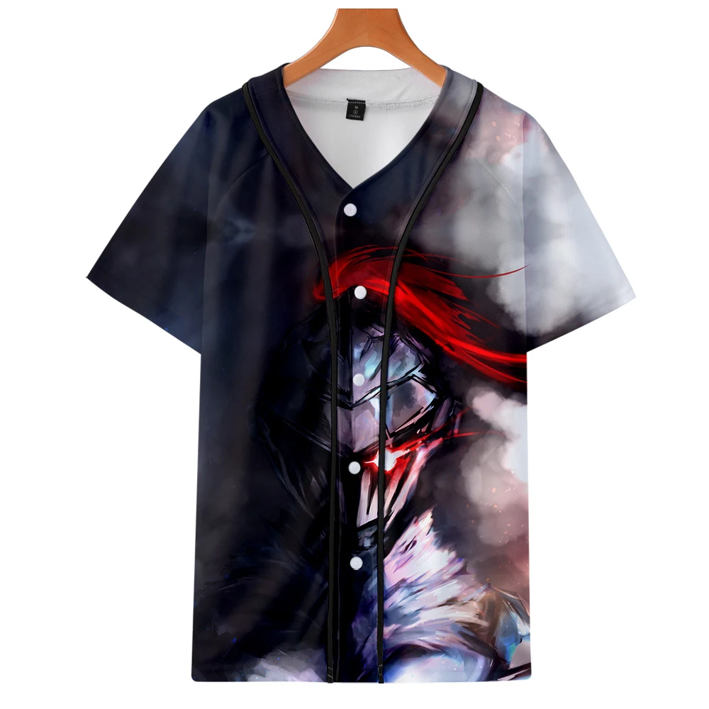 GOBLIN SLAYER модные бейсбольные рубашки с героями мультфильмов для косплея модная