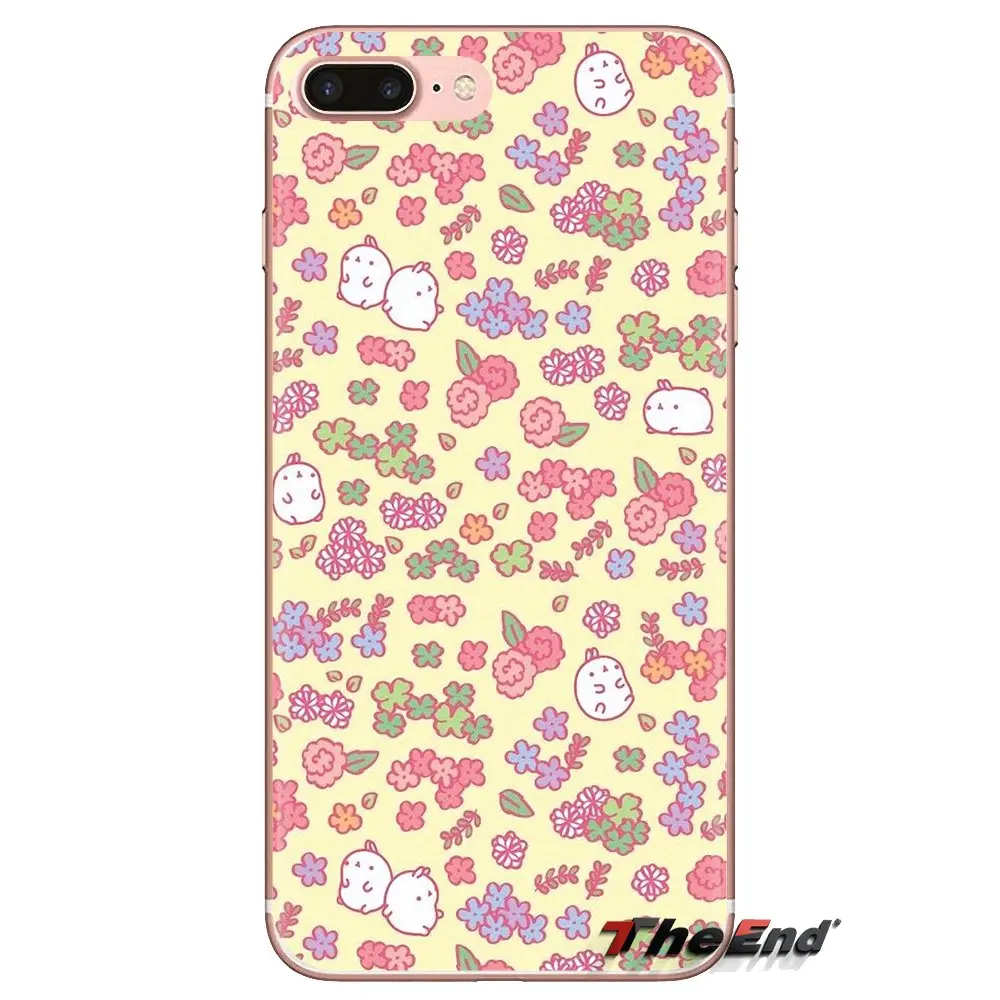 Корейский мультфильм Картофель молан розовый для iPod Touch Apple iPhone 4 4S 5 5S SE 5C 6 6S 7 8 X XR XS