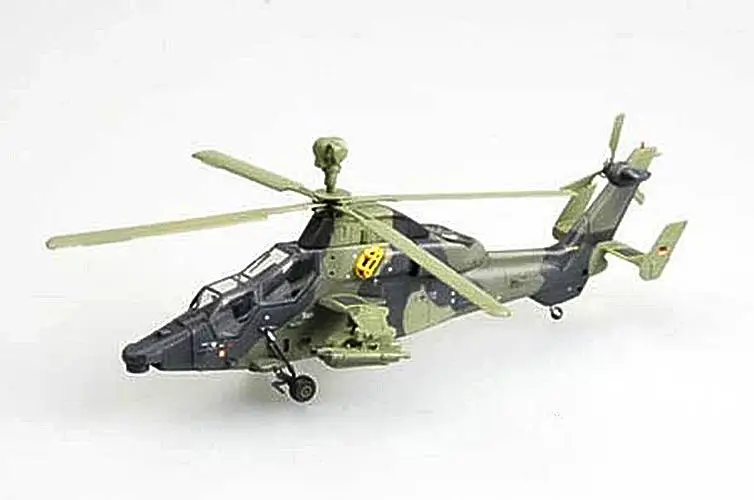 Германия Eurocopter Tiger 1/72 готовый вертолет легкая модель без литья под давлением| |