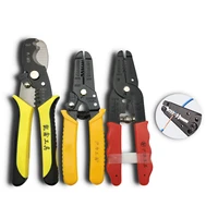 multi function 7 in 1 stripper cable scissors hardware and electrical tools peeling and picking pliers